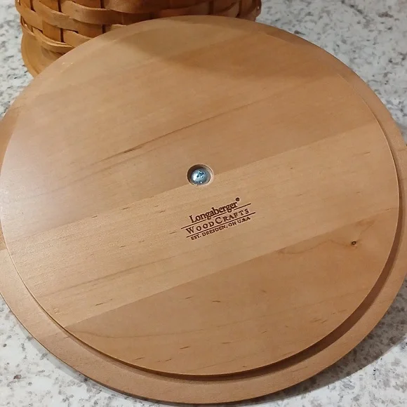 Longaberger 2005-06 Collectors Club 10th Year Anniversary Celebration Basket Baskets & Bins